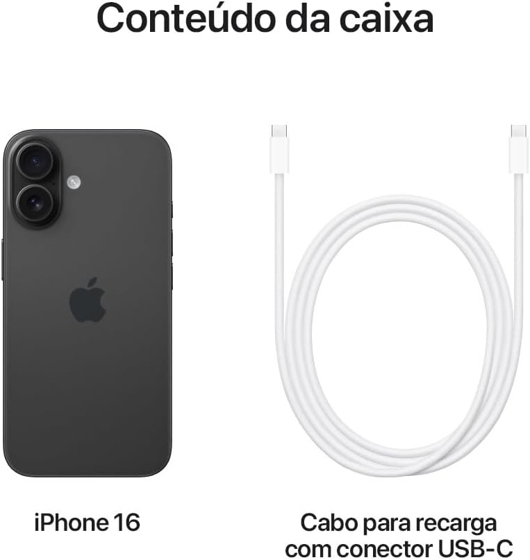 IPhone 16 128GB Tela 6,1