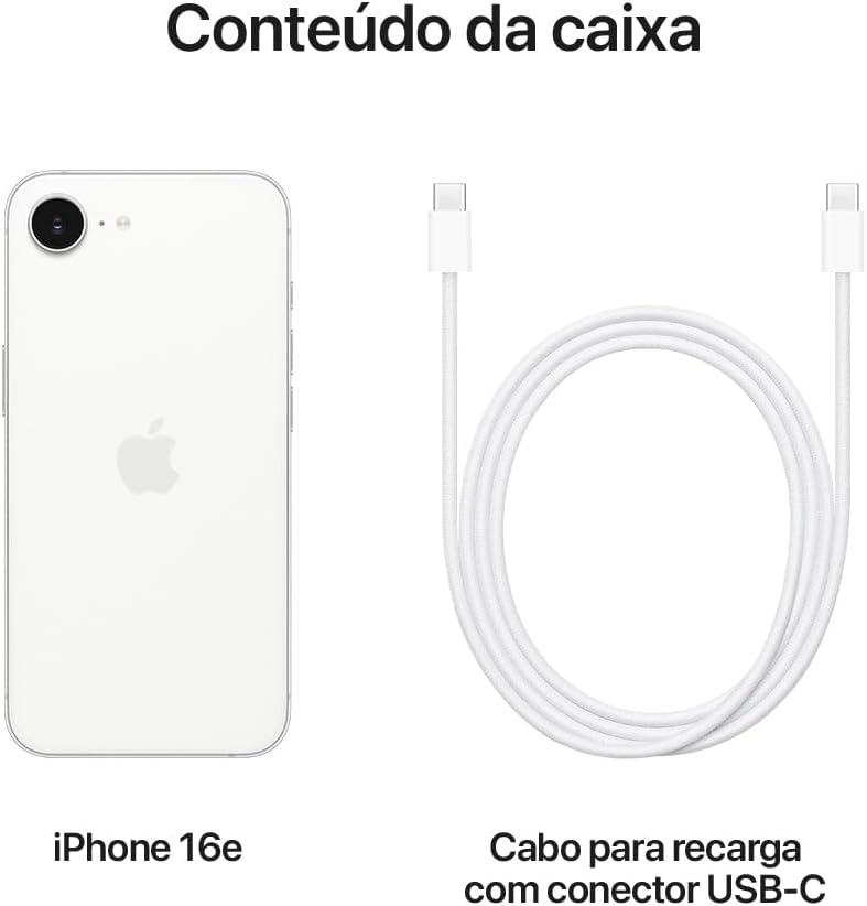 IPhone 16e 128GB Tela 6,1'
