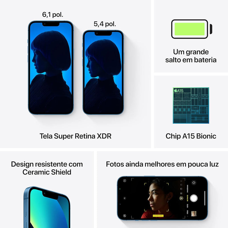 IPhone 13  128 GB Tela 6,1