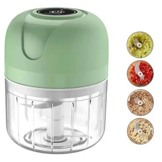 Processador Elétrico de Alimentos Portátil USB Bivolt - Ômega Shop Online