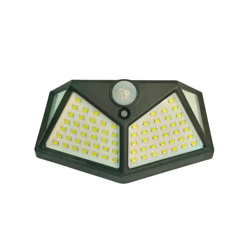 Foco LED solar de pared 100 LED + Sensor de presencia + Protección contra el agua - Ômega Shop Online