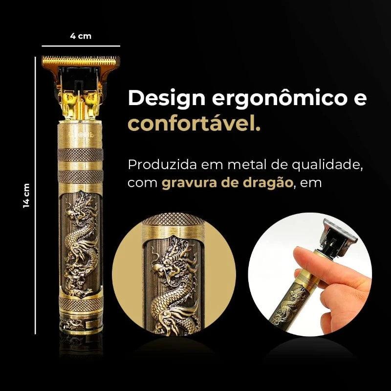 Máquina de corte de cabelo DAFUSHOP para designer de barba masculino profissional - Ômega Shop Online