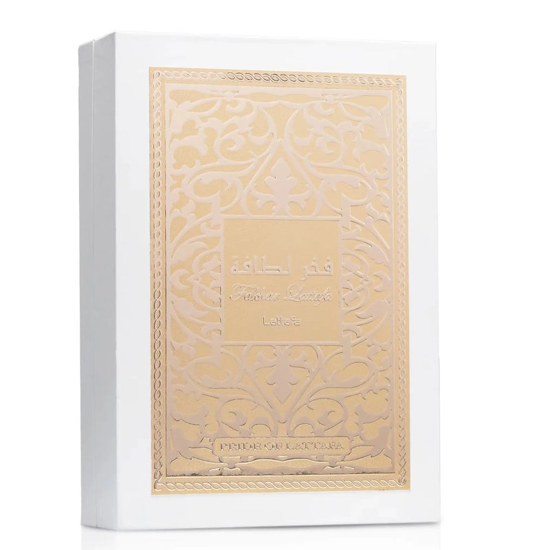 Lattafa Eau De Parfum Perfume Árabe 100ml Fakhar Rose - Perfume Feminino Original