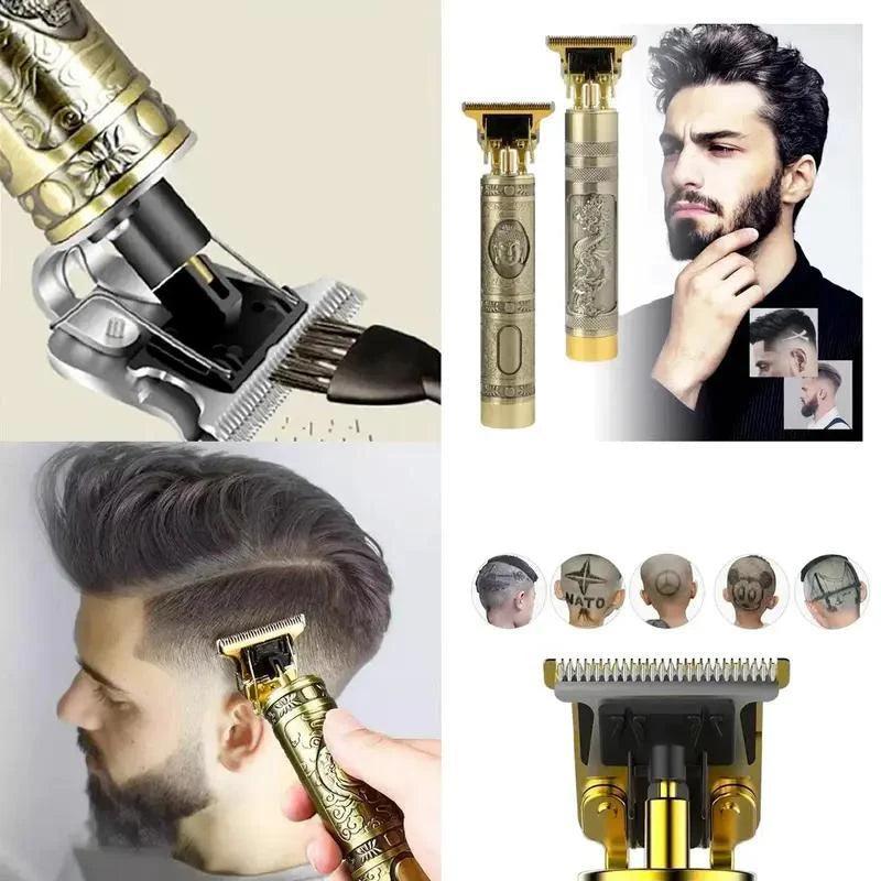 Máquina de corte de cabelo DAFUSHOP para designer de barba masculino profissional - Ômega Shop Online