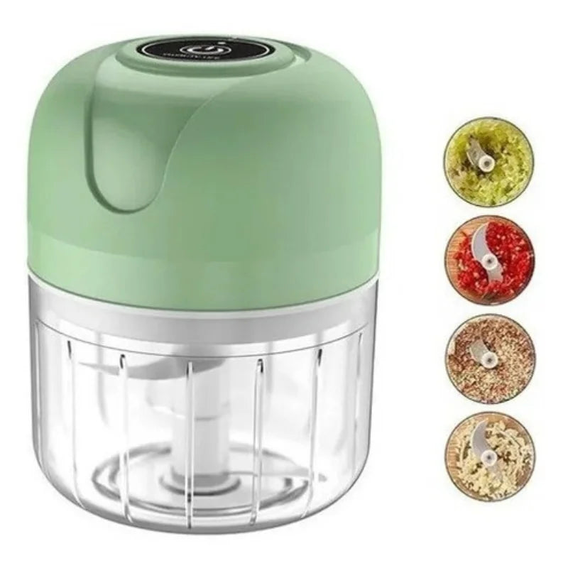 Processador Elétrico de Alimentos Portátil USB Bivolt - Ômega Shop Online