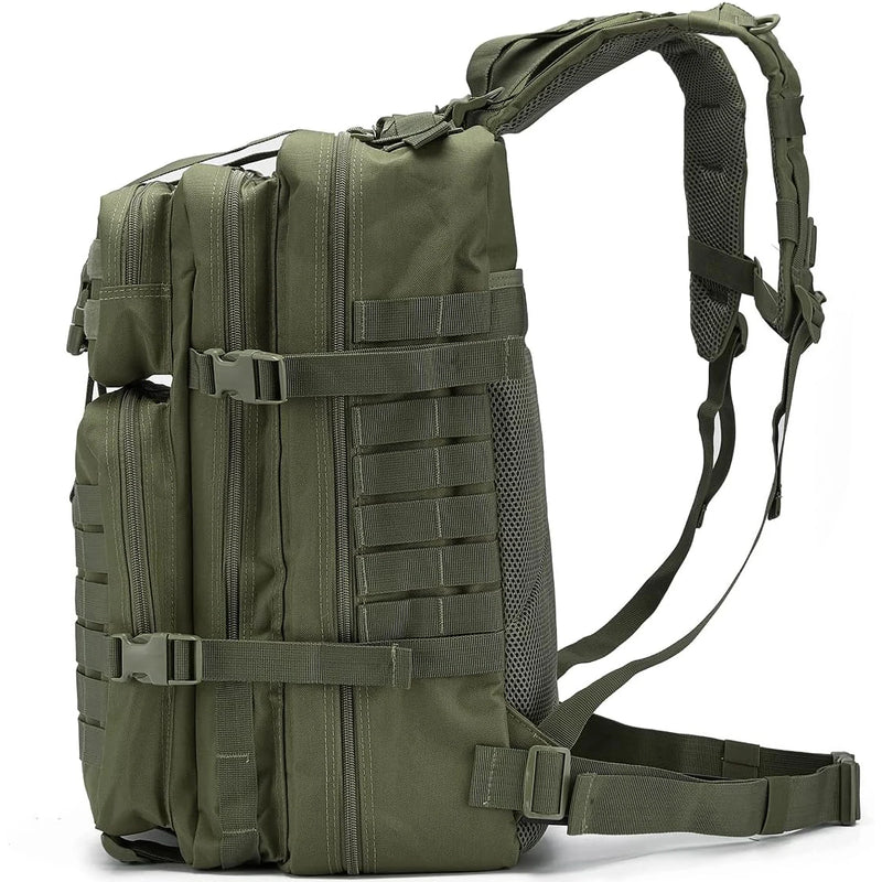 Mochila tática de nylon 50l, mochila militar, à prova d'água