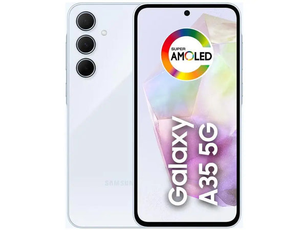 Smartphone Samsung Galaxy A35 256GB Light Blue 5G 8GB RAM 6,6 "Camera. Triple + Selfie 13MP Dual Chip