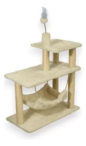 Plataformas de brinquedo para animais de estimação Poste Gato Scratcher Sisal - Ômega Shop Online