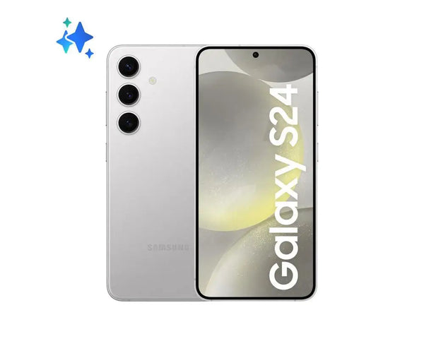 Smartphone Samsung Galaxy S24 6,2 "Galaxy AI 128GB Grey 5G 8GB RAM Camera. Triple 50MP + Selfie 12MP Battery 4000mAh Dual Chip